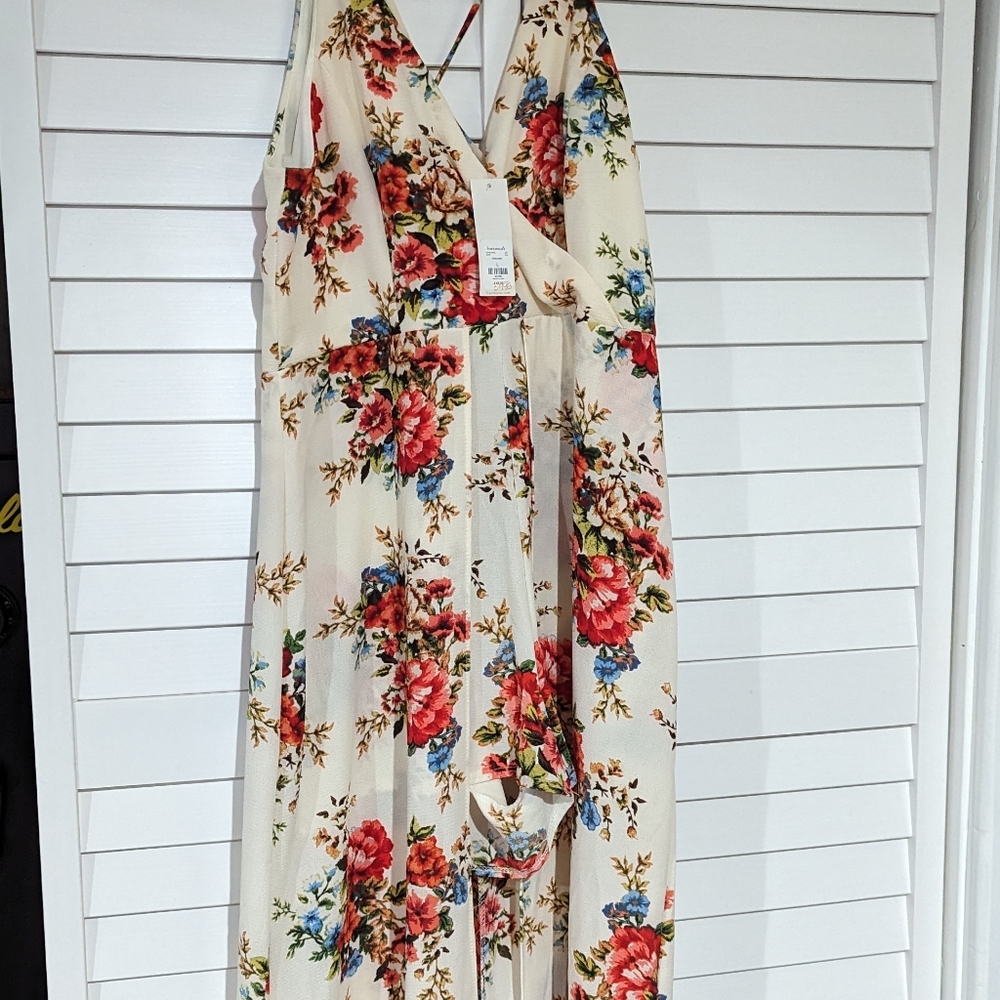 Francesca's floral romper